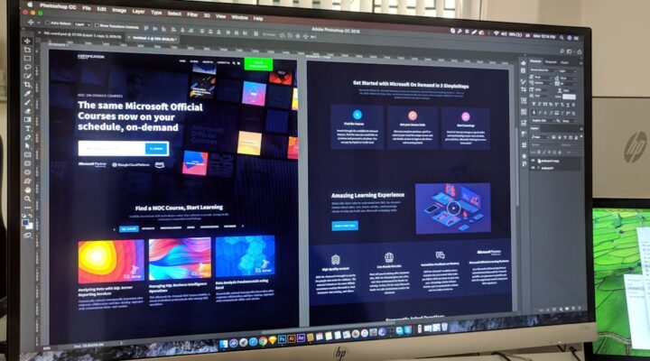 Photo website design